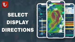 How To Select Display Directions On Windy App [upl. by Olifoet]