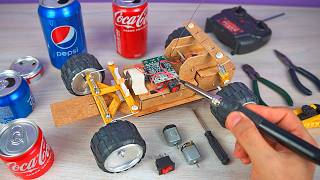 Make an Amazing Model RC Racing Car with Recycled Materials [upl. by Roydd625]