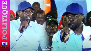 INTEGRALITE DISCOURS DU PR OUSMANE SONKO A GUEDIAWAYE EN WOLOF [upl. by Nitsirt]