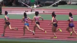 800m 女子1部 準決勝 関東ｲﾝｶﾚ陸上 日産ｽﾀｼﾞｱﾑ横浜 2015517 [upl. by Denie363]