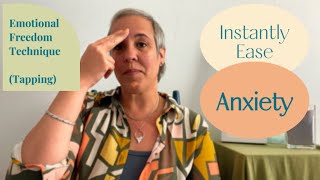 🛑 Release Anxiety amp Stress Instantly Find Your Calm 🌟  EFT Tapping [upl. by Ralfston]