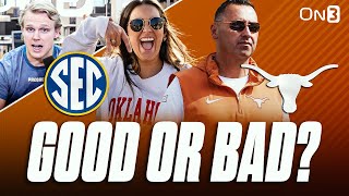 IMPACT Of quotHorns Downquot Ruling As Texas Longhorns Joins SEC In NEW Era Of College Football [upl. by Lorac]