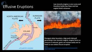 Effusive and explosive eruptions [upl. by Nue]