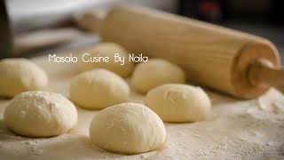 Recette authentique de la pâte à naan cheese naan  pain indien comme au restaurant [upl. by Chandless]