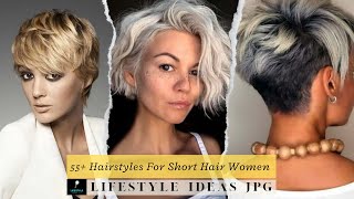 55 Hairstyles For Short Hair Women hairstyle [upl. by Nimocks14]