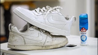 HOW TO CLEAN WHITE SHOES [upl. by Jude]