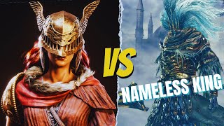 Dark Souls3 Nameless King Vs Malenia  Elden Ring [upl. by Enahc]