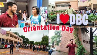 ORIENTATION DAY 202425 🔥 ft Deshbandhu College 🎓📍 [upl. by Norret]