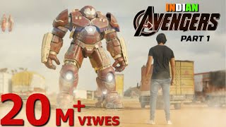 Indian Avengers part 1  Iron Man VS Thor  Ruturaj VFX [upl. by Neerual]