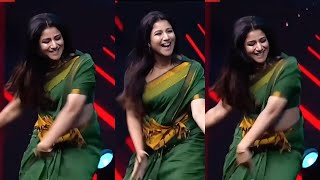 Tamil Serial Actress Alya Manasa Rare Saree Iduppu [upl. by Fu343]