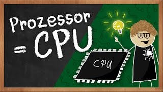 Wie funktioniert ein Prozessor CPU Erklärvideo von BYTEthinks [upl. by Zile389]