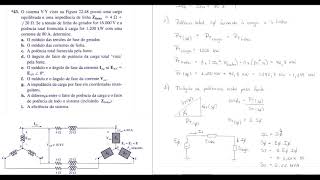 Potência trifásica  Exercício Resolvido [upl. by Dennard630]