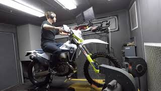 2021 Husqvarna FE 501 Dyno Test [upl. by Geesey]