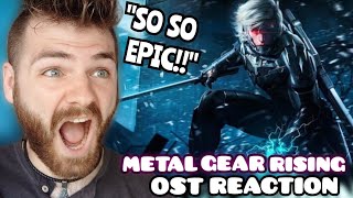 First Time Hearing quotRED SUNquot  Metal Gear Rising Revengeance OST  REACTION [upl. by Atteirneh]