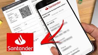 COMO PAGAR O LICENCIAMENTO PELO APP DO SANTANDER COMO PAGAR TAXA DETRAN DO CRLV [upl. by Yebba]