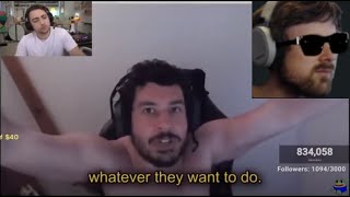 Forsen reacts to Greekgodxs message to female Twitch streamers [upl. by Bryner474]