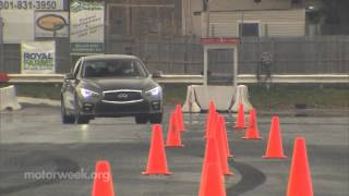 Road Test 2014 Infiniti Q50 [upl. by Alimac]