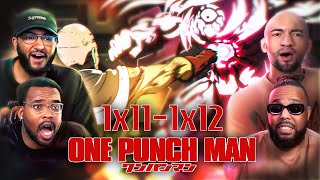 SAITAMA VS LORD BOROS ONE PUNCH MAN EPISODE 11 amp 12 REACTIONREVIEW [upl. by Arrimat]