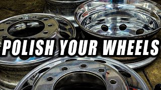 How to Polish and Buff Aluminum Wheels to a Mirror Finish [upl. by Victory]