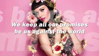 Katy Perry  quotThe One That Got Awayquot With Lyrics On Screen [upl. by Meirrak51]