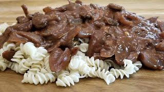 French Cuisine  Vegan Mushroom Bourguignon [upl. by Olimpia]