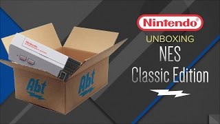 Unboxing Nintendo NES Classic Edition [upl. by Yetac]