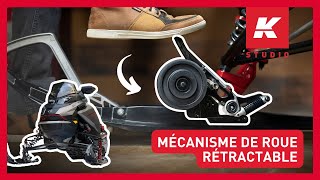 Kimpex Rouski EVO – Système de roue rétractable pour motoneige [upl. by Humfrey]