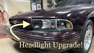 1995 Impala SS Headlight Upgrade [upl. by Bruce]