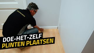 Plinten plaatsen  Plintenfabriek doehetzelf [upl. by Rhyne]