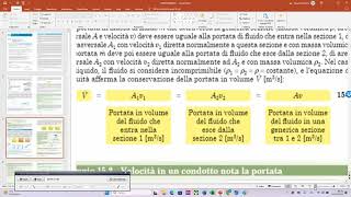 CALCOLO PERDITE CONCENTRATE E DISTRIBUITE ATTRAVERSO DIAGRAMMA DI MOODY E NUMERO DI REYNOLDS [upl. by Naynek112]