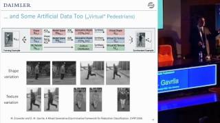 Enhanced IV12 Dariu M Gavrila  Smart Cars for Safe Pedestrians  Pedestrian Detection [upl. by Lydon3]