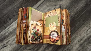 Fall Junk Journal Flip Through 62 SOLD [upl. by Chin]