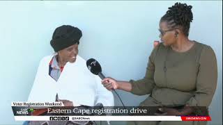 Voter Registration Weekend  Eastern Cape voter registration drive update [upl. by Emrich]