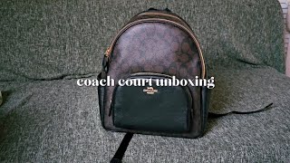 coach unboxing amp first impressions  vinted finds [upl. by Narf]