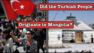 Did the Turkish People Originate in Mongolia [upl. by Akirrehs716]