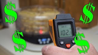 How much money does it cost to dry foodfruit in a food dehydrator [upl. by Aicina695]