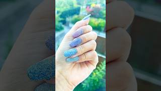 Easy DIY Nail Extensions amp Glitter at Home  No Salon Needed nailart [upl. by Eidderf]