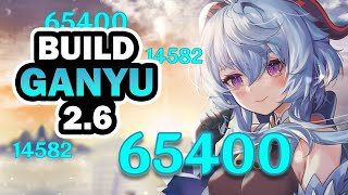 ❄️💖LA MEJOR GUIA Y BUILD COMPLETA F2P GANYU SUB DPS amp DPS  GENSHIN IMPACT 26 [upl. by Novhaj695]