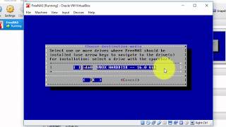 FreeNAS 11 Beginner 04  Install FreeNAS on a Virtual Machine [upl. by Kuska]