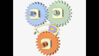 Mechanism for converting twoway to oneway rotation 2 [upl. by Akihc]