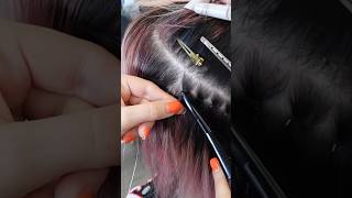 HOW TO PICK BEAD COLOR WEFT INSTALL HAIR HACKS [upl. by Nylynnej611]