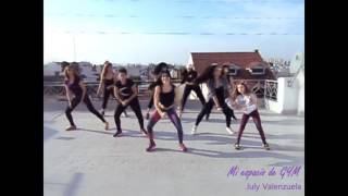 Hasta abajo  Yandel  ZUMBA Fitness  July Valenzuela ZIN [upl. by Yzzik]