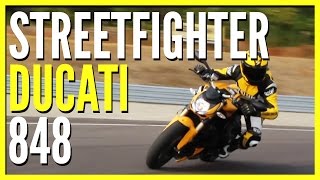 Ducati Streetfighter 848  Motorevue [upl. by Gauldin]