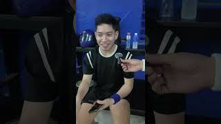 DAYO SERIES UNCUT AJ Cebu cebuphilippines cebucity badminton badmintoncontent [upl. by Fiorenza757]