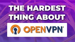 OpenVPN What They Dont Tell You [upl. by Chew]