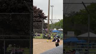 Flew right by me 💨 🥎 softball iamkatesayna [upl. by Wayland]