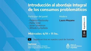 Panel quotIntroducción al abordaje integral de los consumos problemáticosquot [upl. by Etnwahs529]