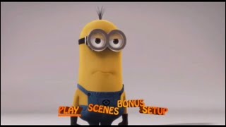 Despicable me 2010 dvd menu walkthrough speed 28x [upl. by Litton]