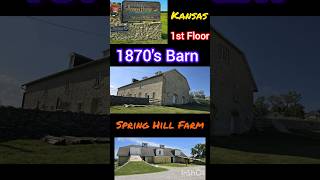 1870s Prairie Barn 1st Floor American Expansion america history preservation barn [upl. by Manas]