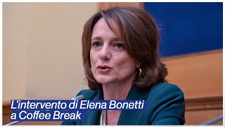 Lintervento di Elena Bonetti a Coffee Break [upl. by Merrell]